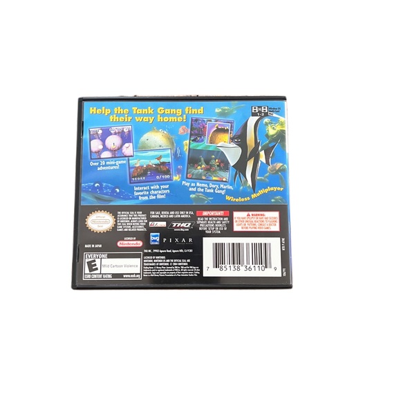 Disney Pixar Finding Nemo Escape to the Big Blue for Nintendo DS with Booklet - Picture 4 of 5